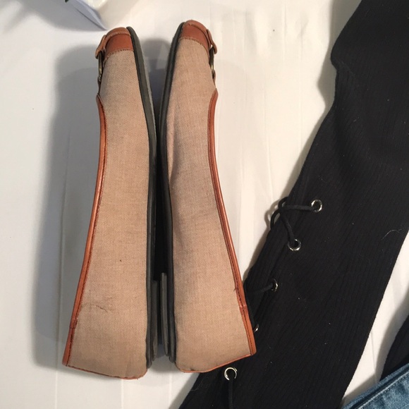 Vintage 90’s Ralph Lauren Abigaile Logo Flats - Picture 4 of 6